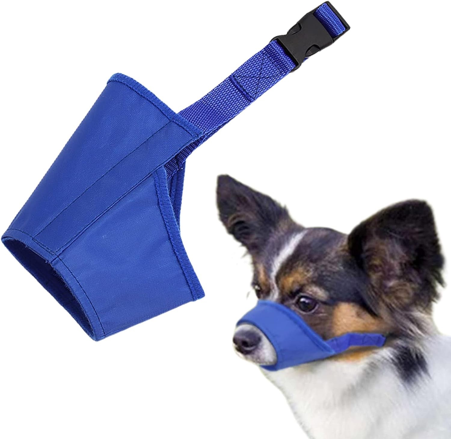 Dog Anti-Bark Bite Muzzle Adjustable Nylon Pet Dog Muzzle Size 1-7 For All Dogs