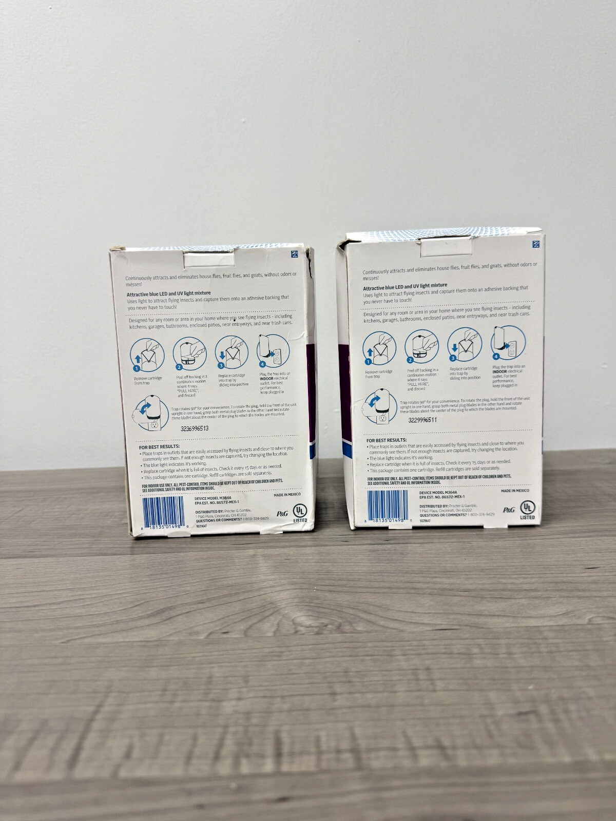 Zevo Electric Flying Insect Trap Starter Kit 2 Pack