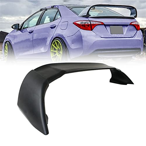 Rear Trunk Spoiler Wing Black JDM Big Stand-Up Style Replacement for 2014 2015