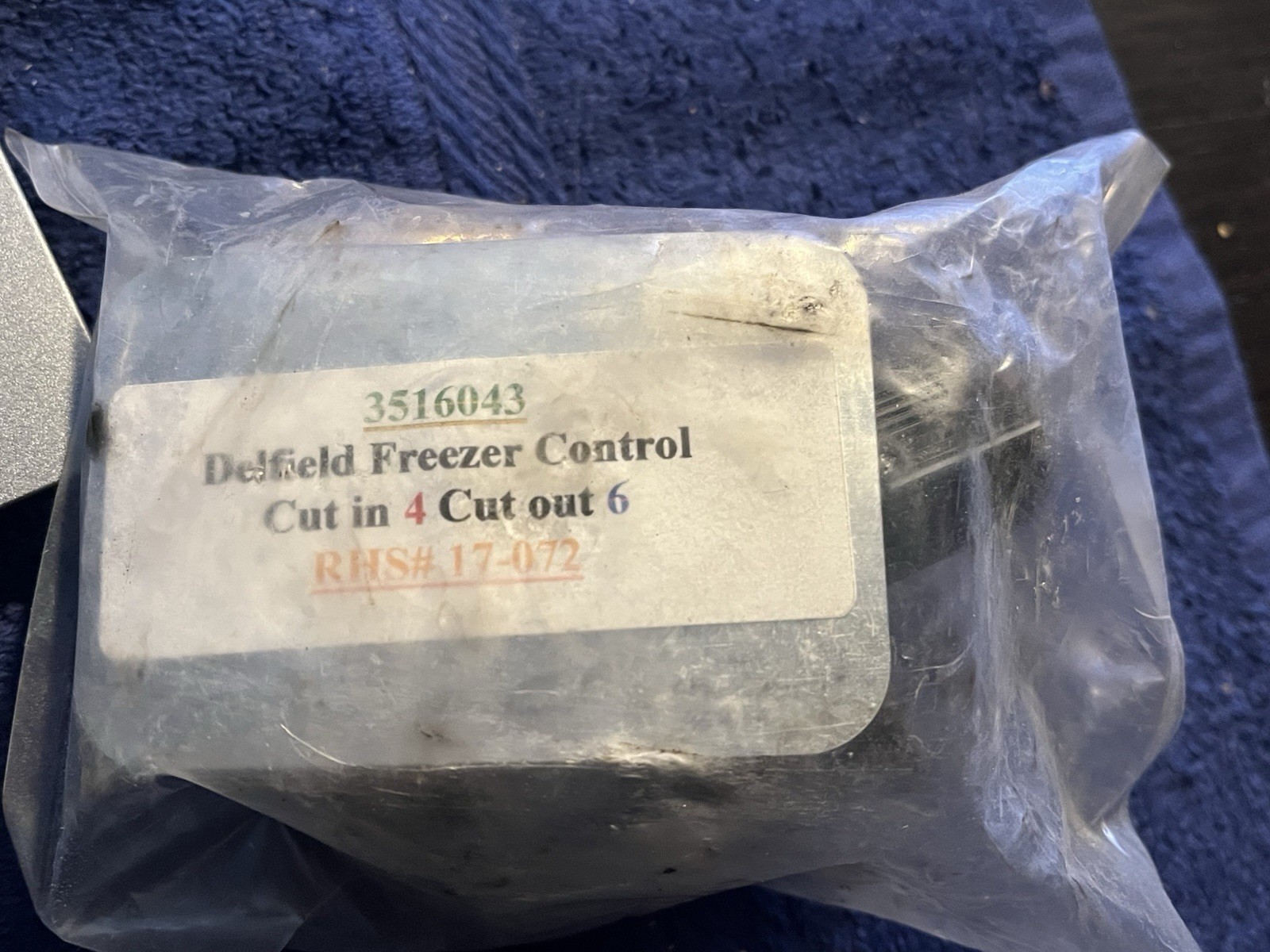 New Old Stock Delfield Freezer Control