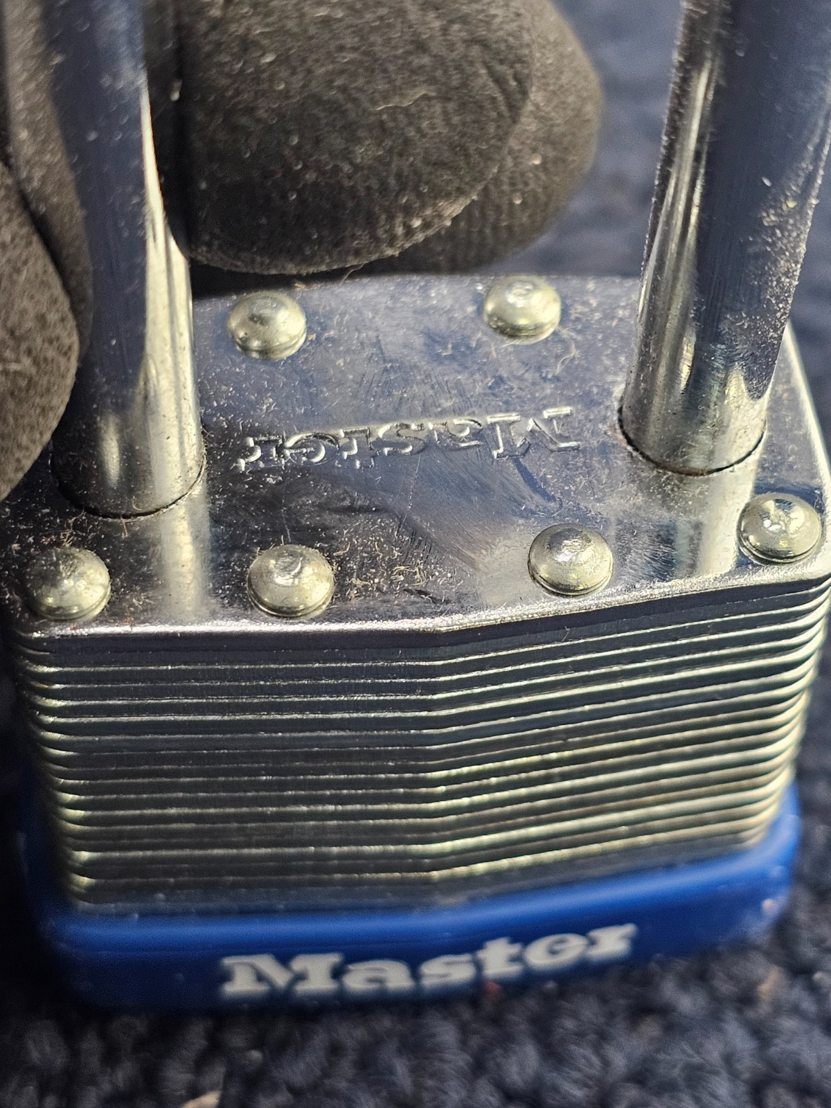 MASTER LOCK 179LH: Combination Padlock 2in Rectangle Silver 33RL35