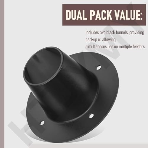 2" Drop Funnel for Deer Feeder, Versatile Funnel for Deer Feeder, Adopt