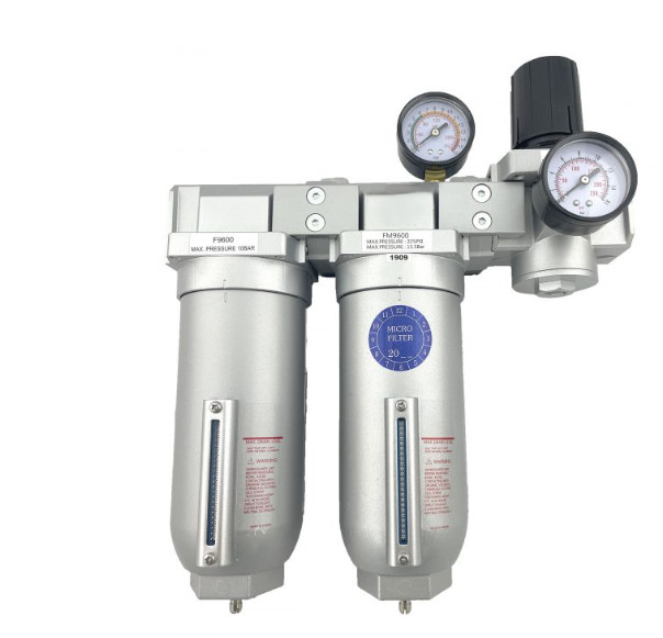 1″ NPT SUPER DUTY Industrial Grade 3 Stages Filter Coalescing Regulator System