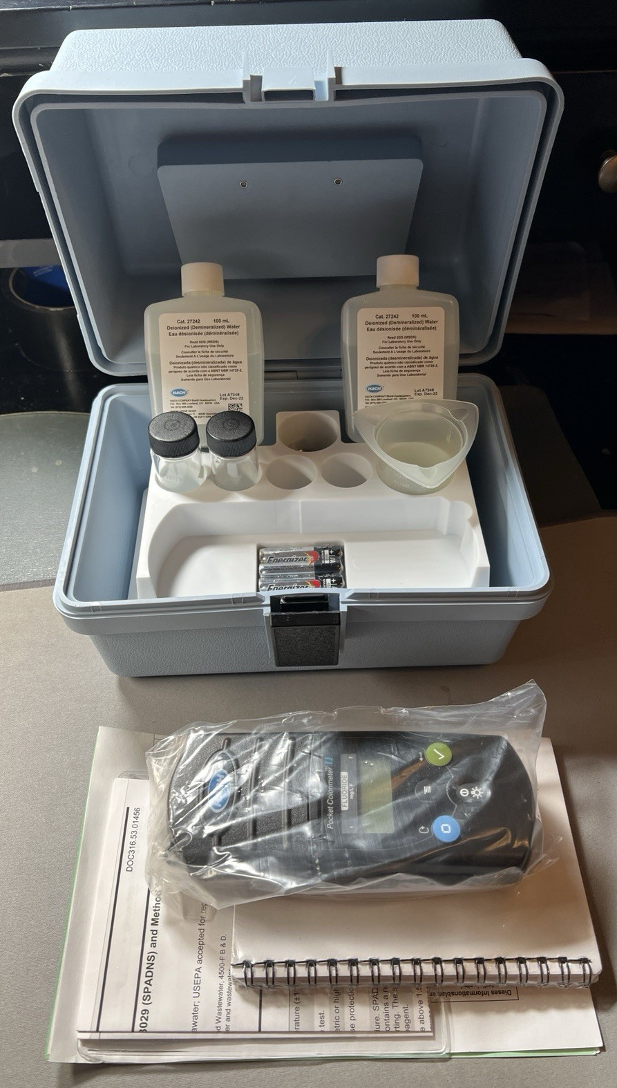 HACH Pocket Colorimeter II PN: 2513100PCA With Case & Manual - BRAND NEW