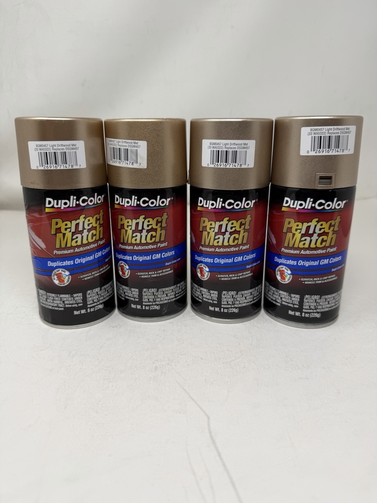 DupliColor  Spray Paint GM Light Driftwood Metallic 33 WA5322 8 oz