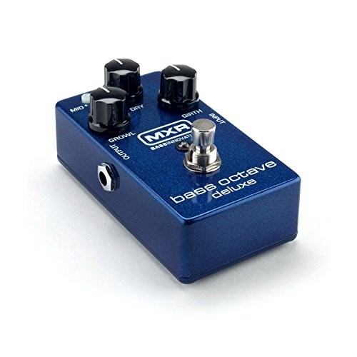 MXR M288 Bass Octave Deluxe Pedal with 9V Power Supply and a Pair of Patch