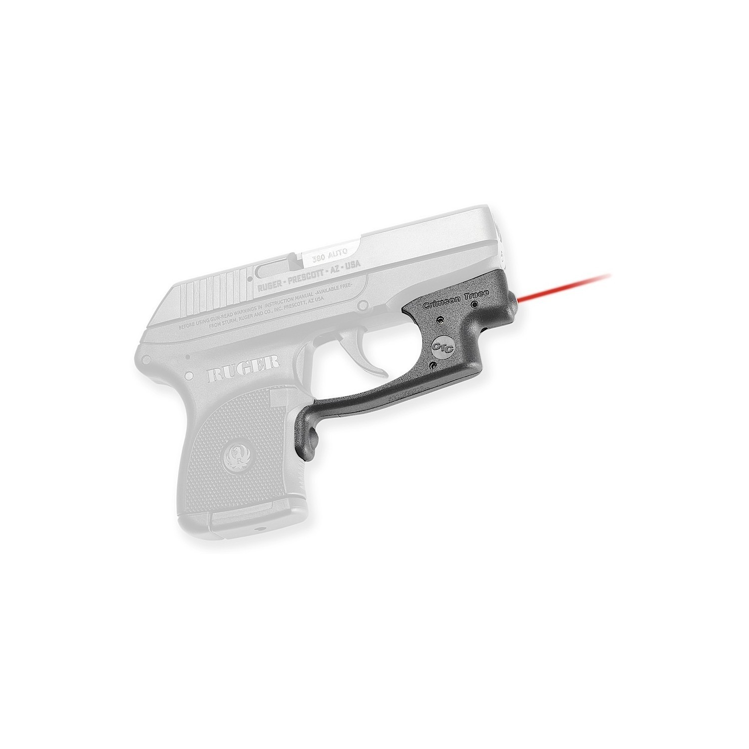 Crimson Trace LG-431 Red Laser Sight for Ruger LCP (Not Gen II) #01-2250-1