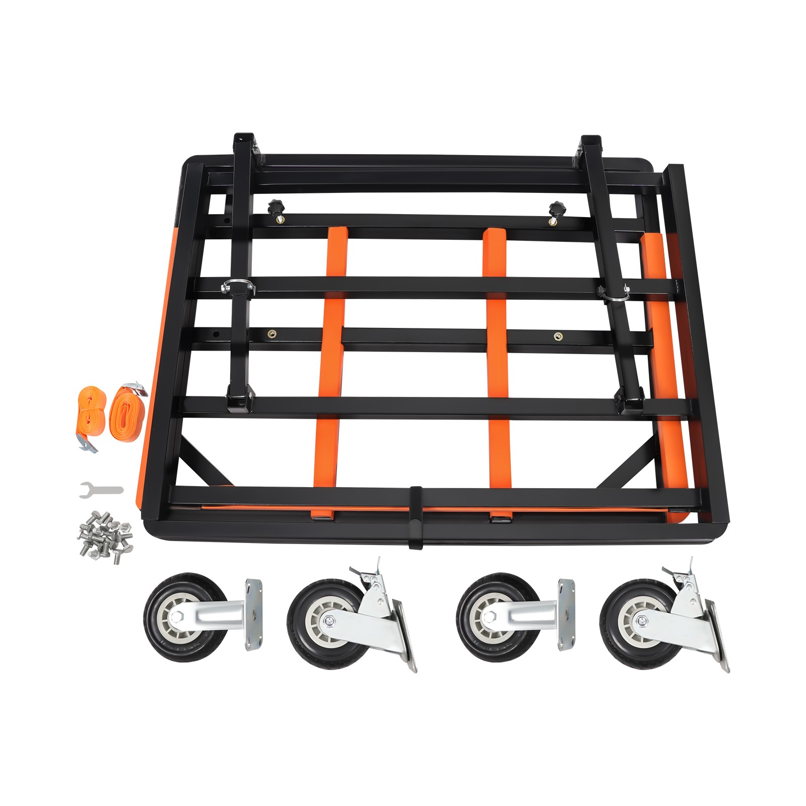 2200lbs Drywall Sheet Cart Folding Plywood Panel Dolly Trolley Truck 4 Wheels
