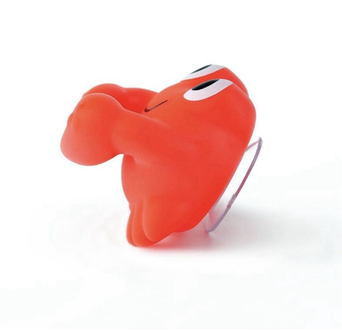 4pc Red Crab Bathroom Set - Soap Dispenser, Bath Caddy, Toothpaste Caddy, Holder