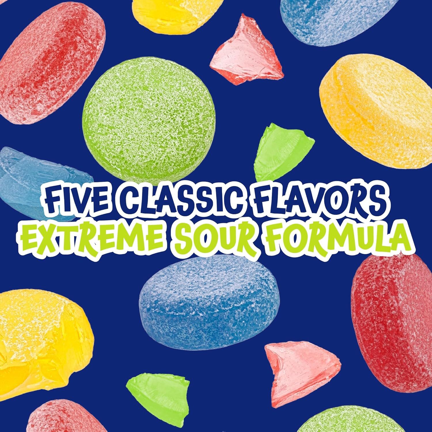 Extreme Sour Hard Candy Mix - 2 Pound Pack
