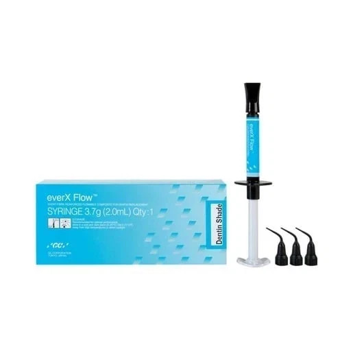 Dental GC everX Flow Short Fibre Reinforced Flowable Composite 3.7g DENTIN SHADE