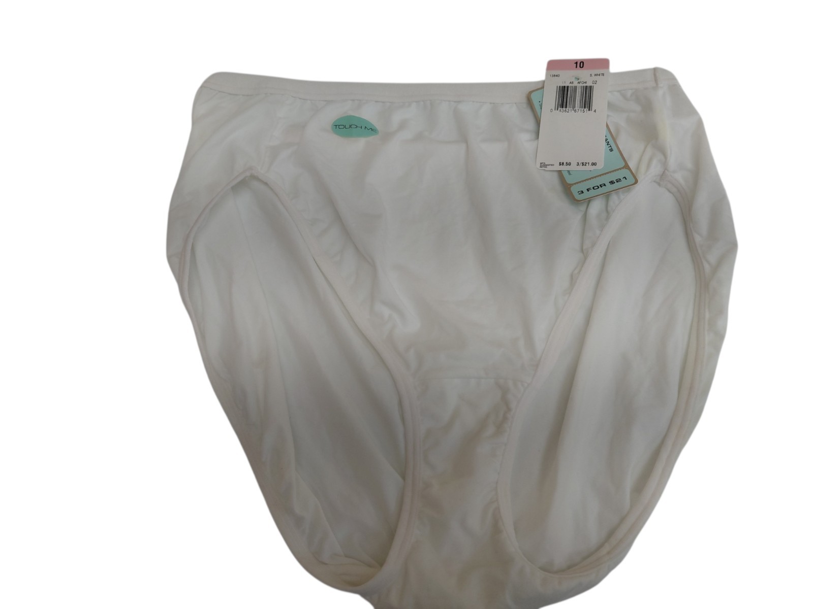 Vintage Vanity Fair White Brief Size 10