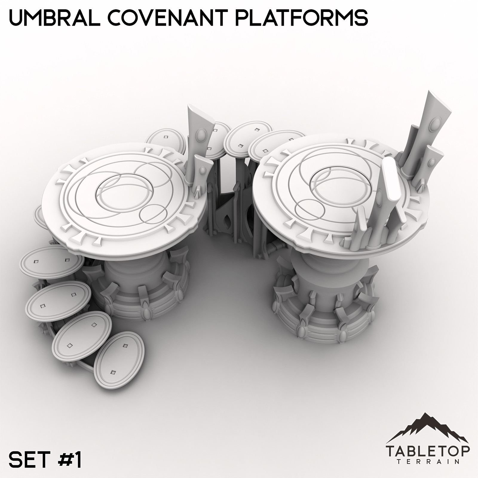 Umbral Covenant Platforms - Space Elves Grimdark Wargaming