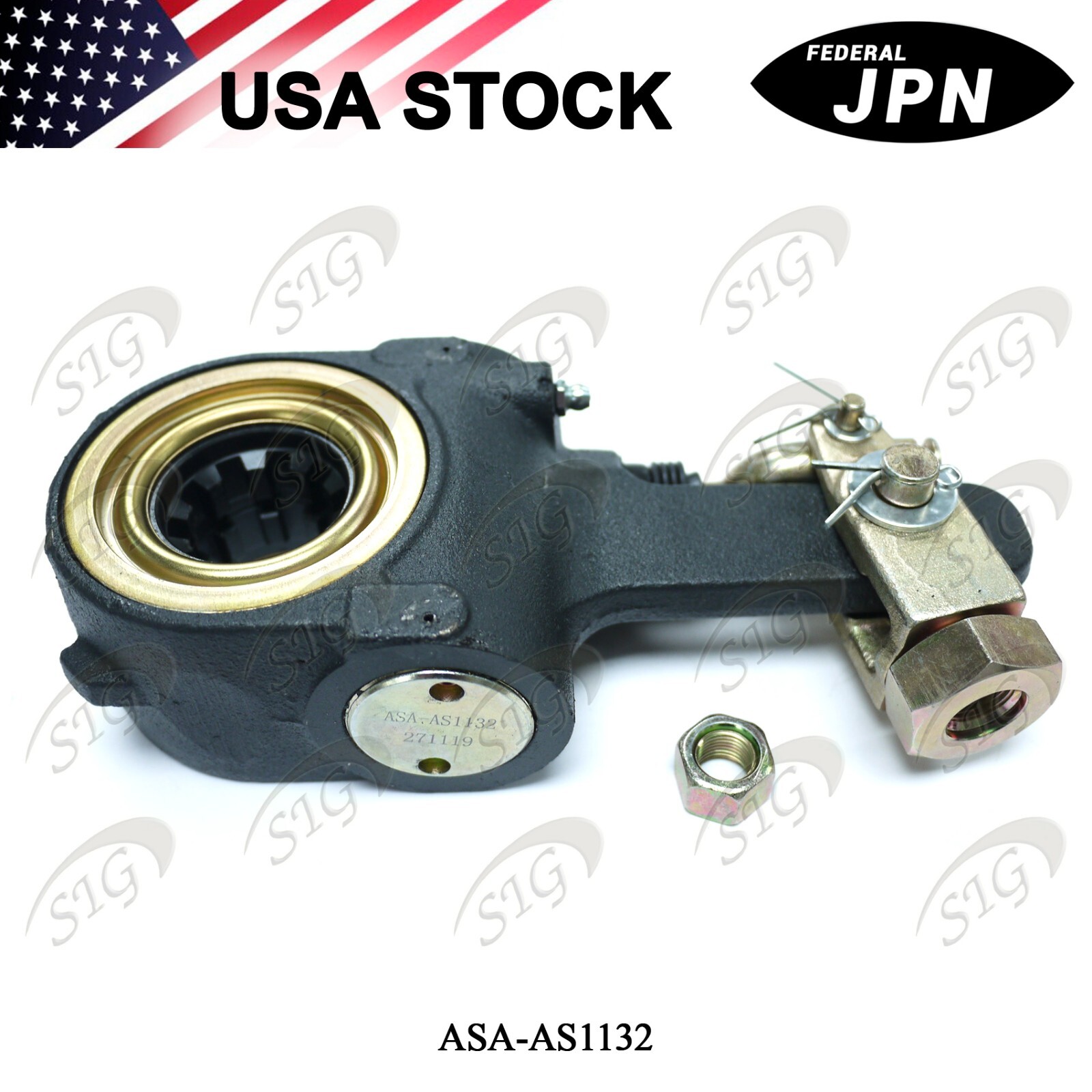 Automatic Slack Adjuster ABA Service Kit 5.5" 1.5" 10 Spline Teeth