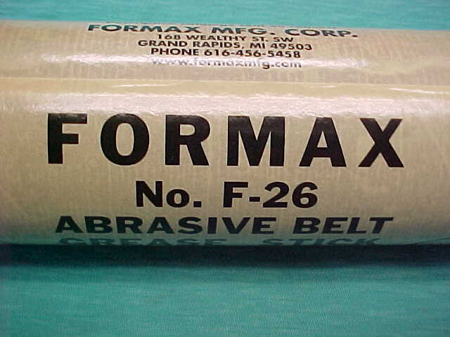 FORMAX NO. F-26 ABRASIVE BELT GREASE STICK *