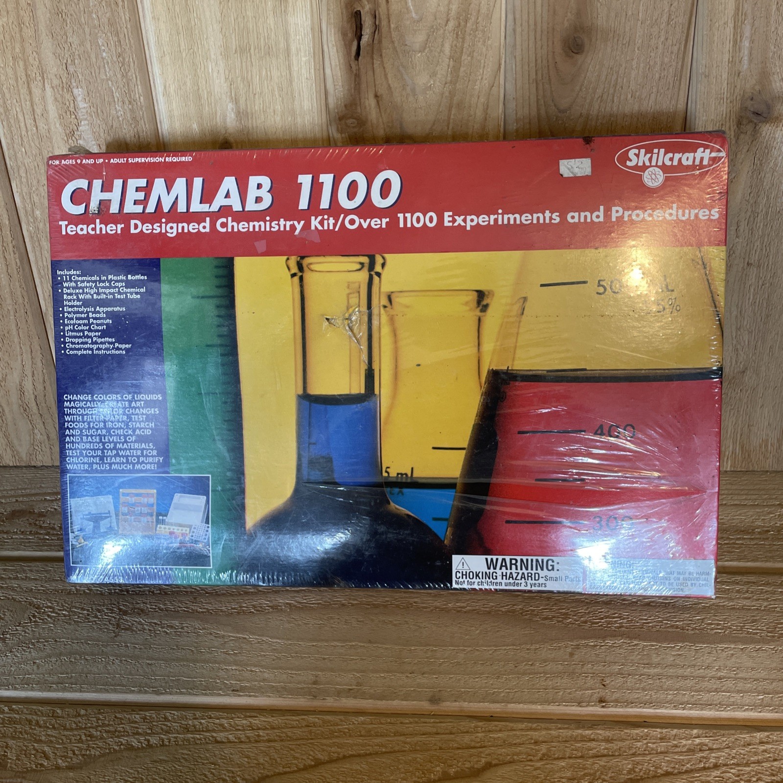Chem Lab 1100 74553 Teacher Designed Chemistry Kit Age 9+ Skilcraft