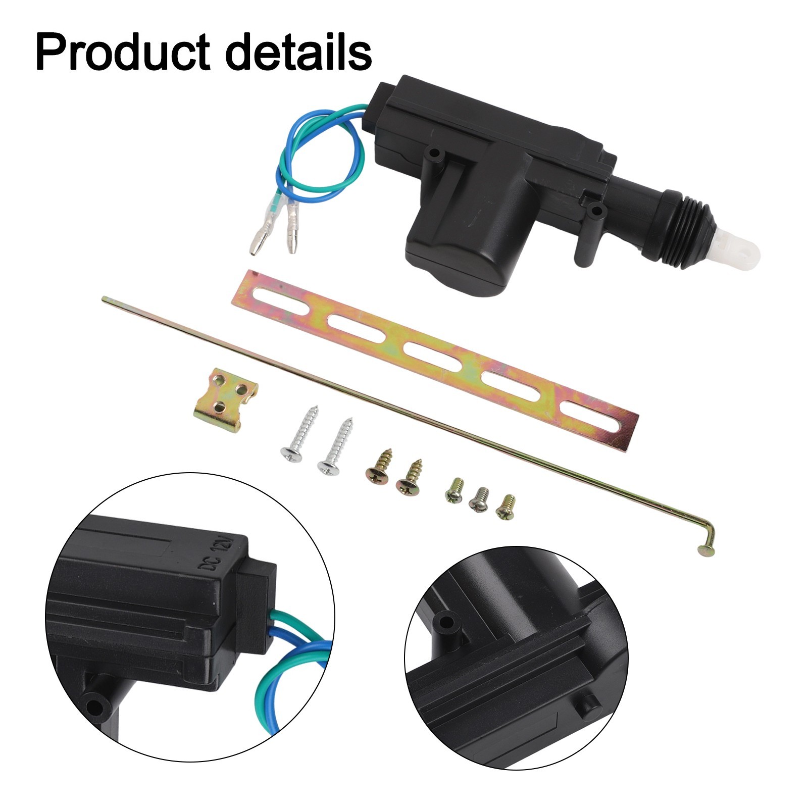 Central Locking Actuator Motor Plastic Slave Door Motor -30 ℃ To +65 ℃