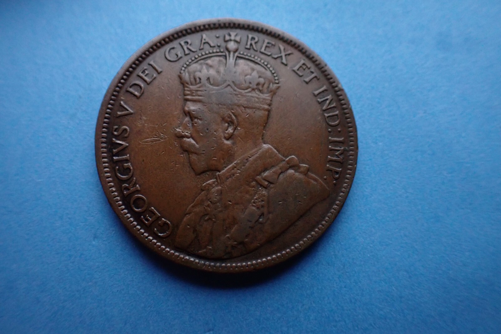 Canada, One Cent 1918, see images.