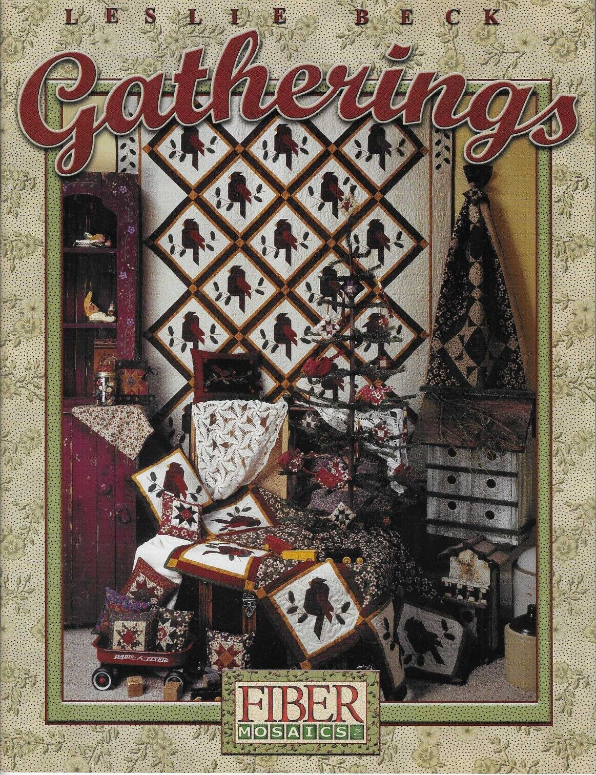 Fiber Mosaics Gatherings by Leslie Beck Quilts Patterns Miltering Blocks Stars