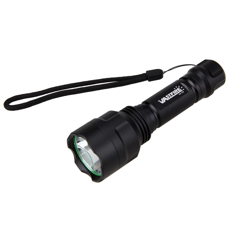 Hunting Mounted Red Light LED Flashlight Torch with 2in1 Scope Mount 20mm Rail