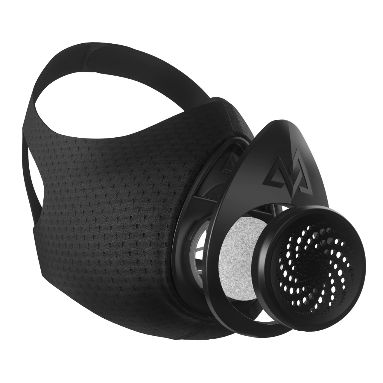 Lot of 15 Apollo Training Mask BLACK Filtration Mask - LARGE - Free Shipping