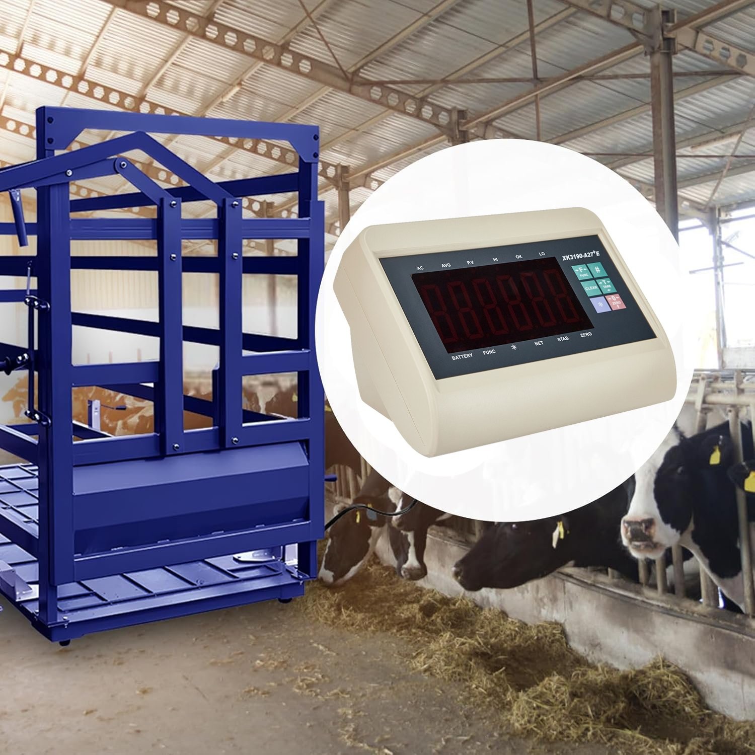 Package Scale Livestock Scale Load Cell Scale Kit 10000lb Cattle Sheep Platform