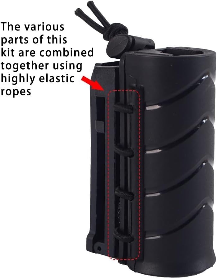 Flashlight Holder for Duty Belt Tactical MOLLE Torch Holster Rotatable Light Car