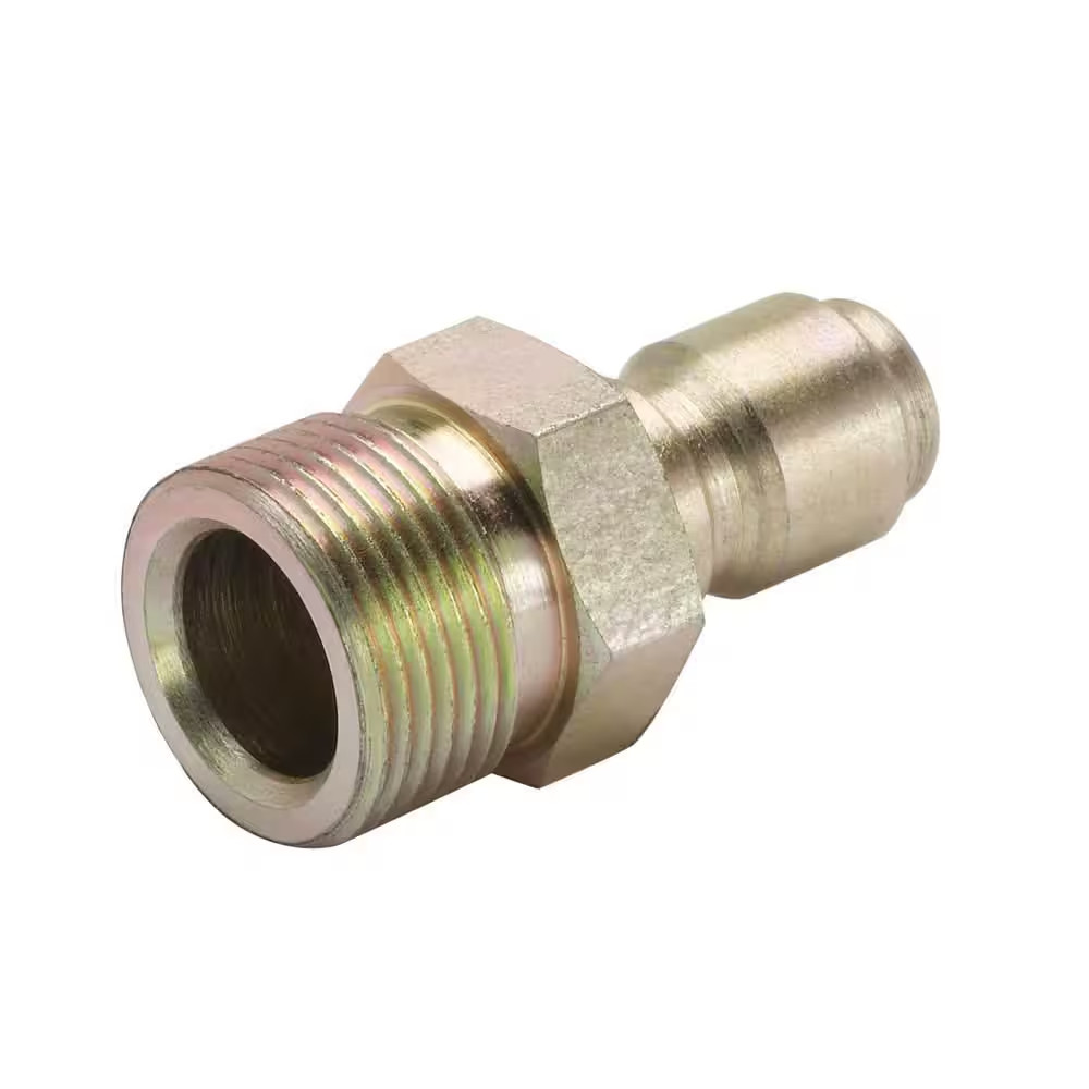 3/8 In. Male Quick-Connect X Male M22 Coupler for Pressure Washer