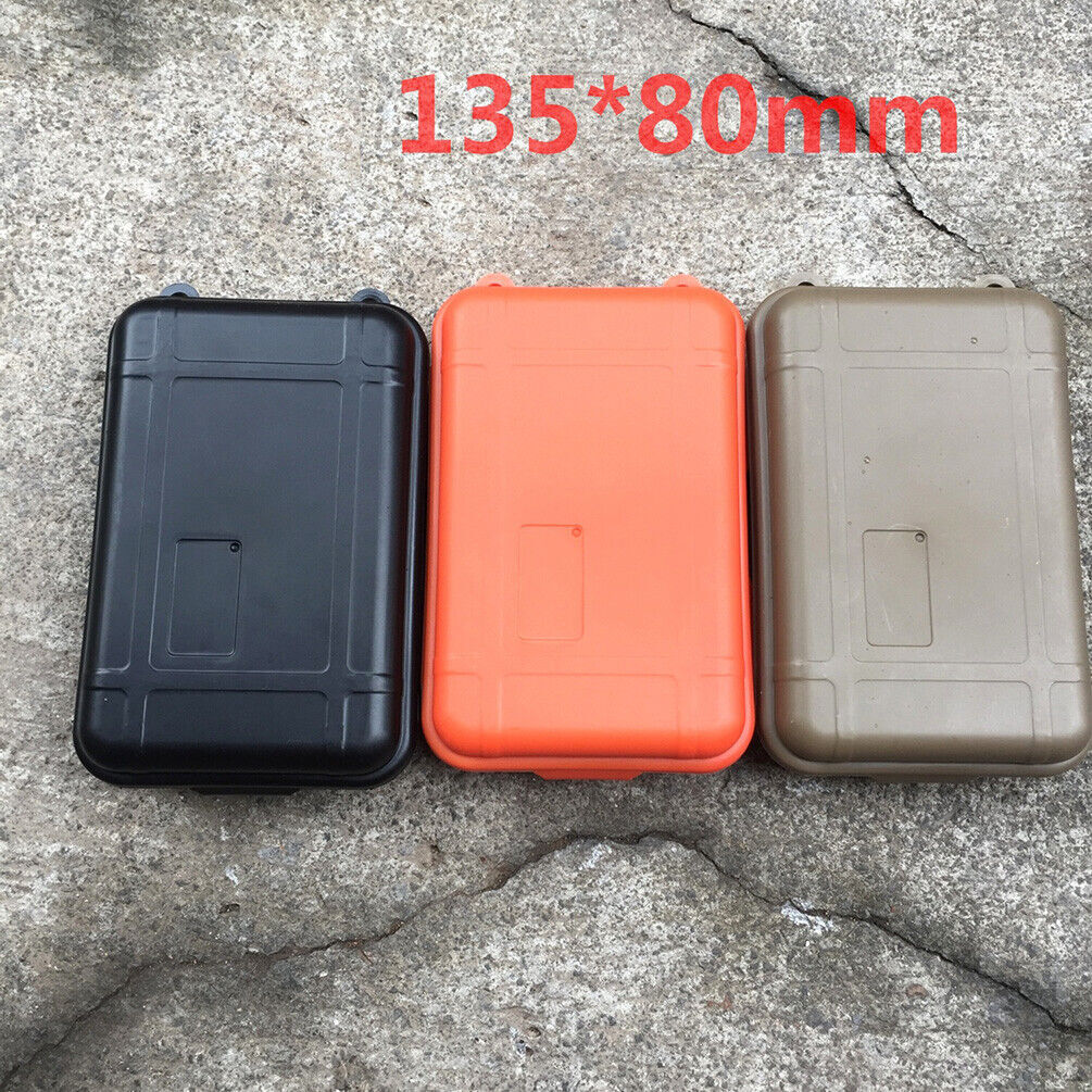 2/4/6/10pcs Plastic Sealed Storage Box Waterproof Case Moisture-proof Dust-proof