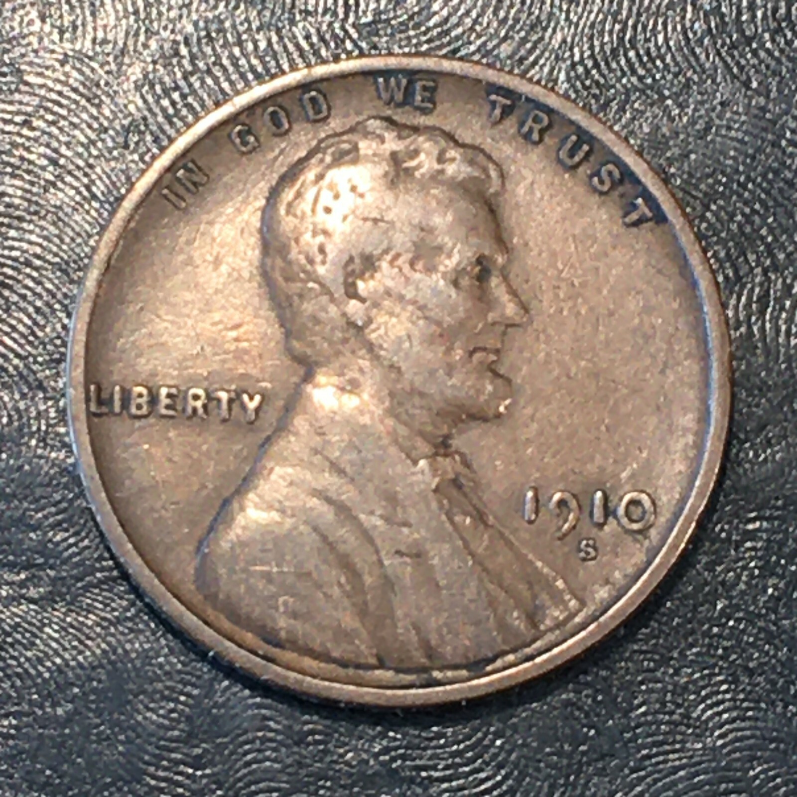 1910-S Lincoln Cent - High Quality Scans #J649