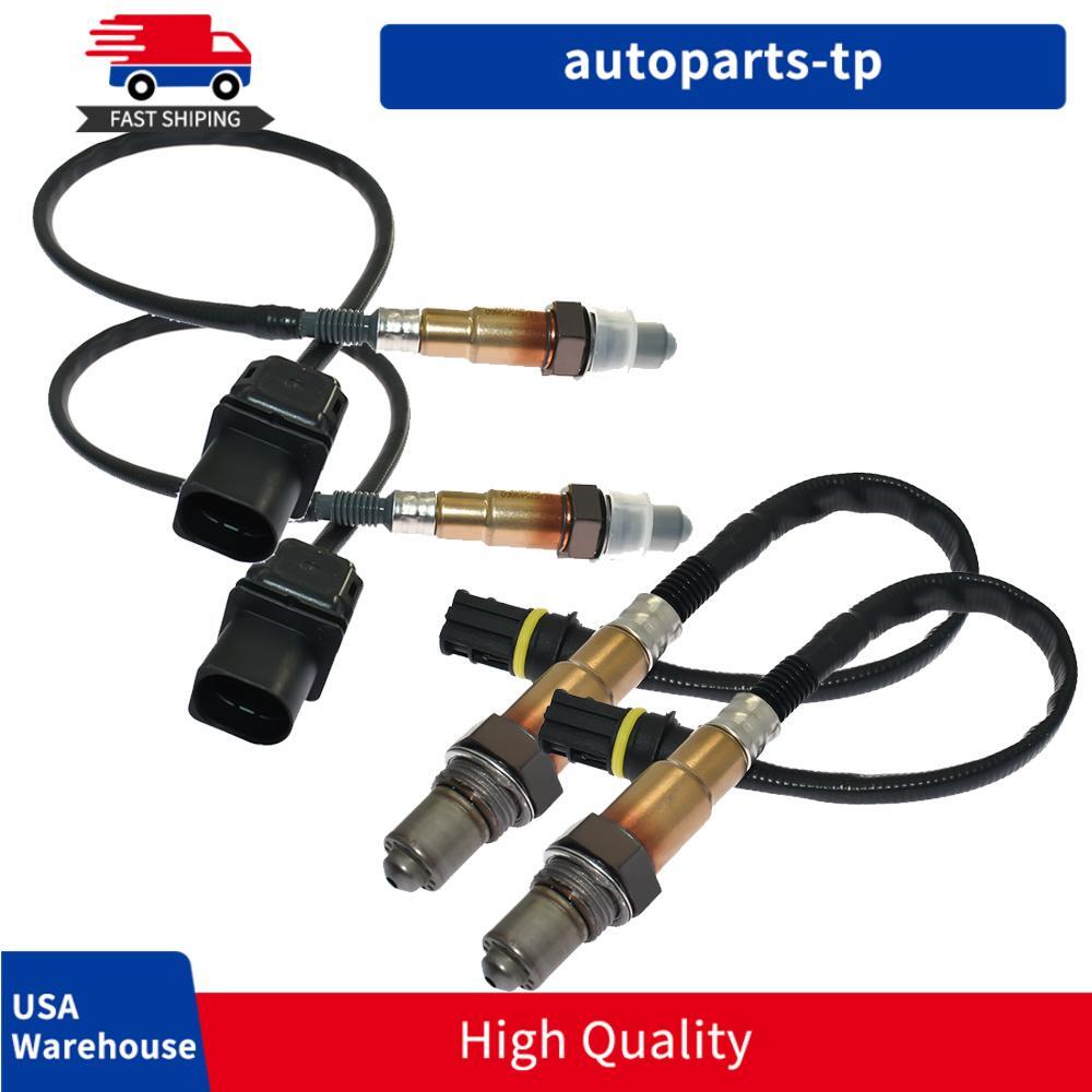 4PCS Front+Rear Oxygen Sensors New For BMW M3 08-13 4.0L O2 11787539125&90713#