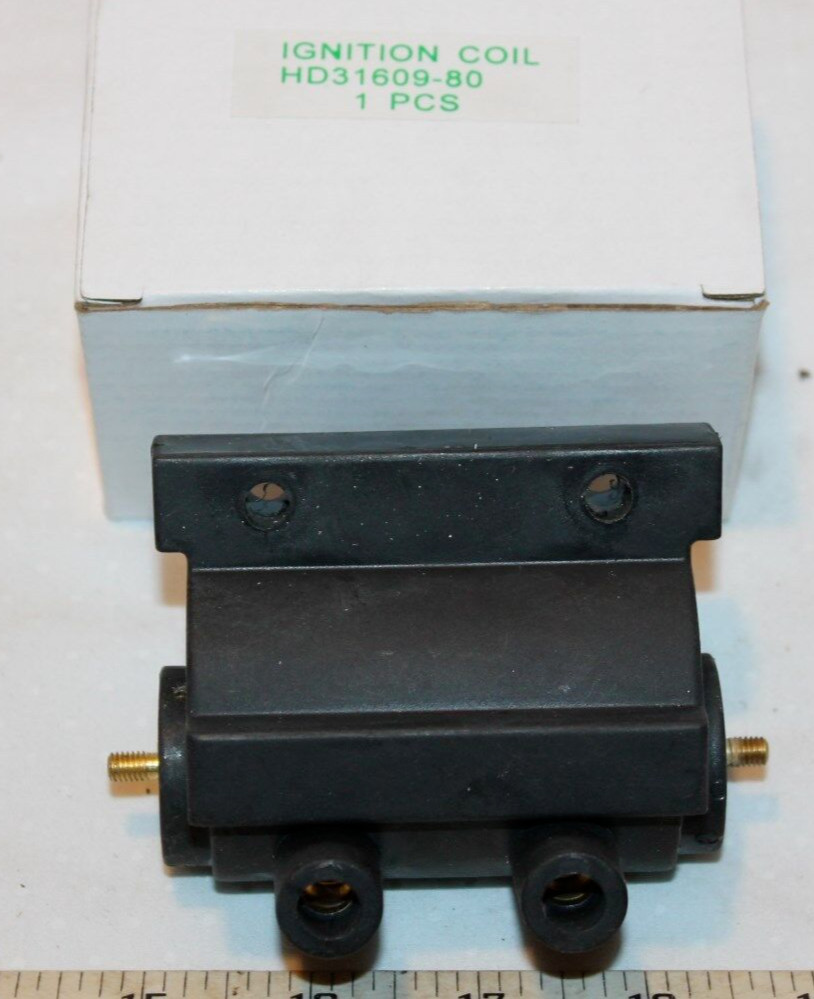 NEW 12V Ignition Coil Harley Davidson Big Twin & Sportster 80-83 Part #31609-80