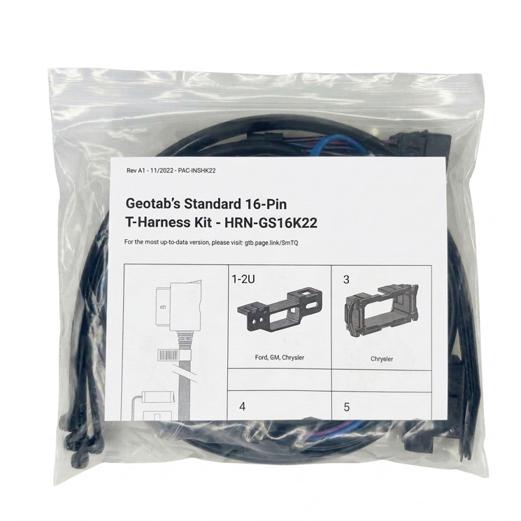 Geotabs HRN-GS16K22  16-Pin T-Harness Kit