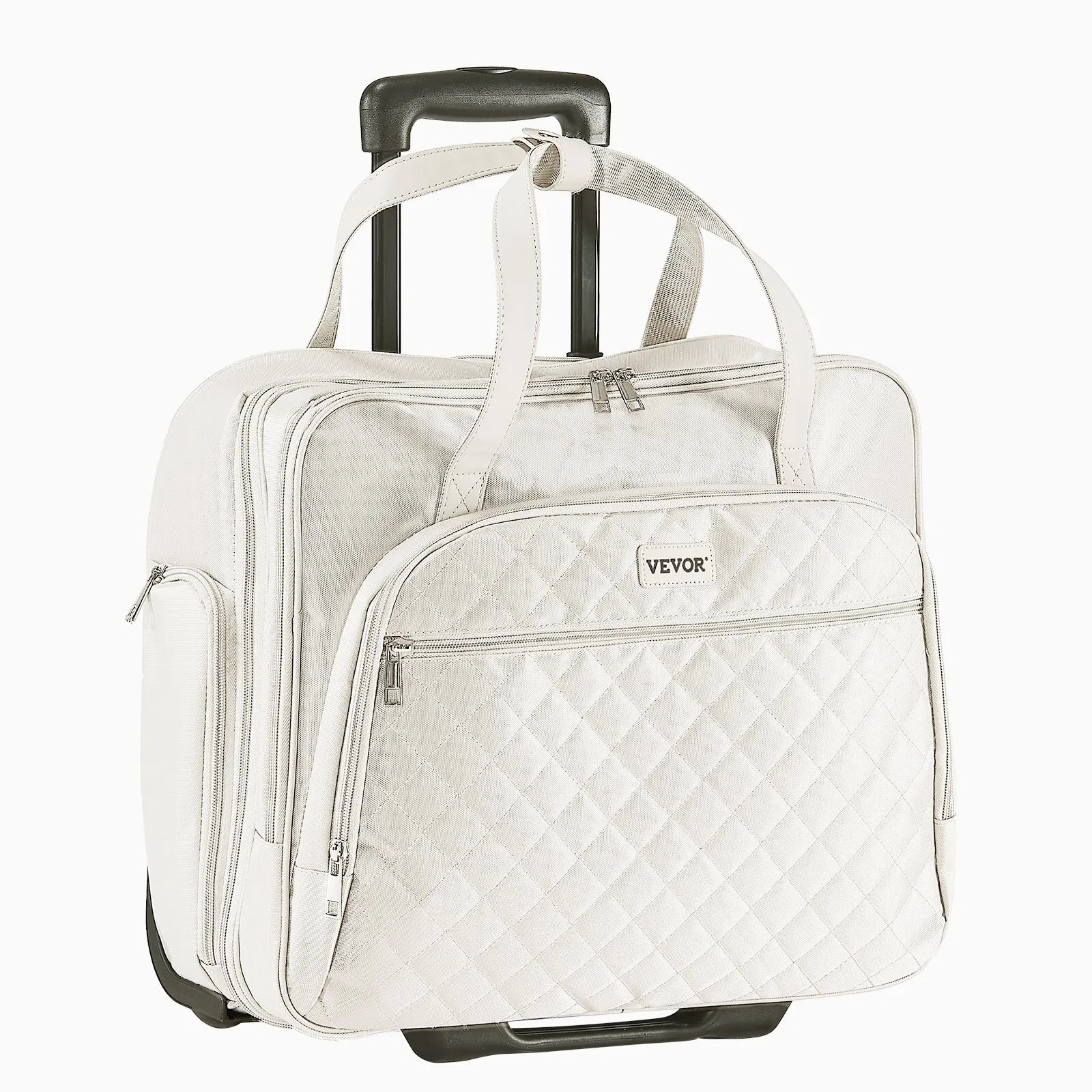 Rolling Laptop Bag, Fits Up to 15.6 Inch Laptop, Wheeled Briefcase, Roller Compu