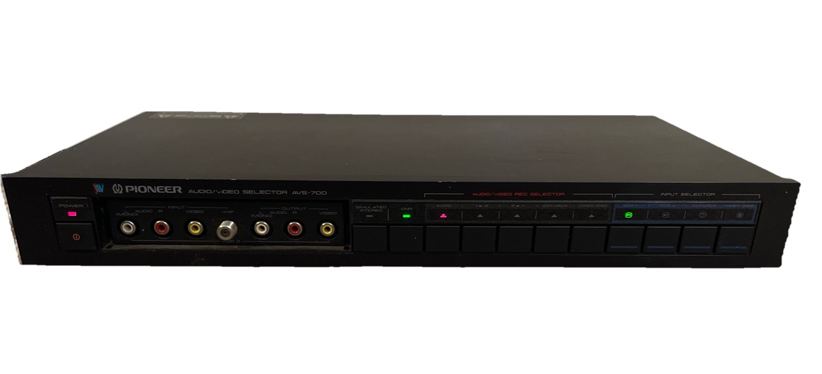 Rare Vintage Pioneer AVS-700 Natural Sound AV Selector Switcher Audio Video
