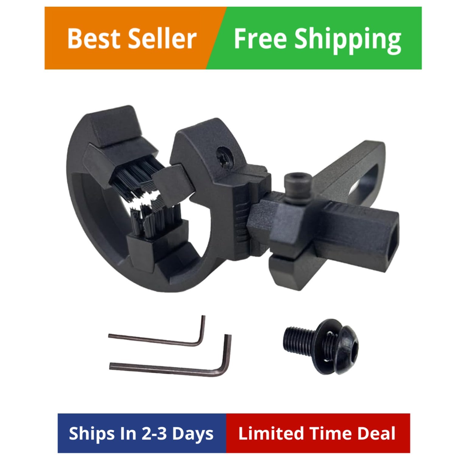 - QI HUO JU - Archery Arrow Rest Whisker Biscuit Arrow Rest for Compound Bow/Rec