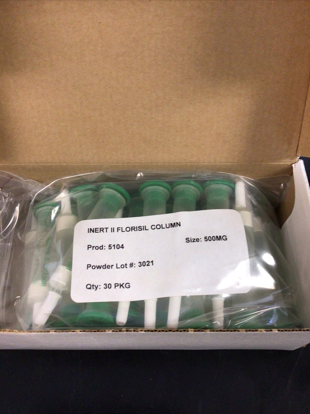 Honeywell Burdick & Jackson Inert II Florisil Column 30 Pack