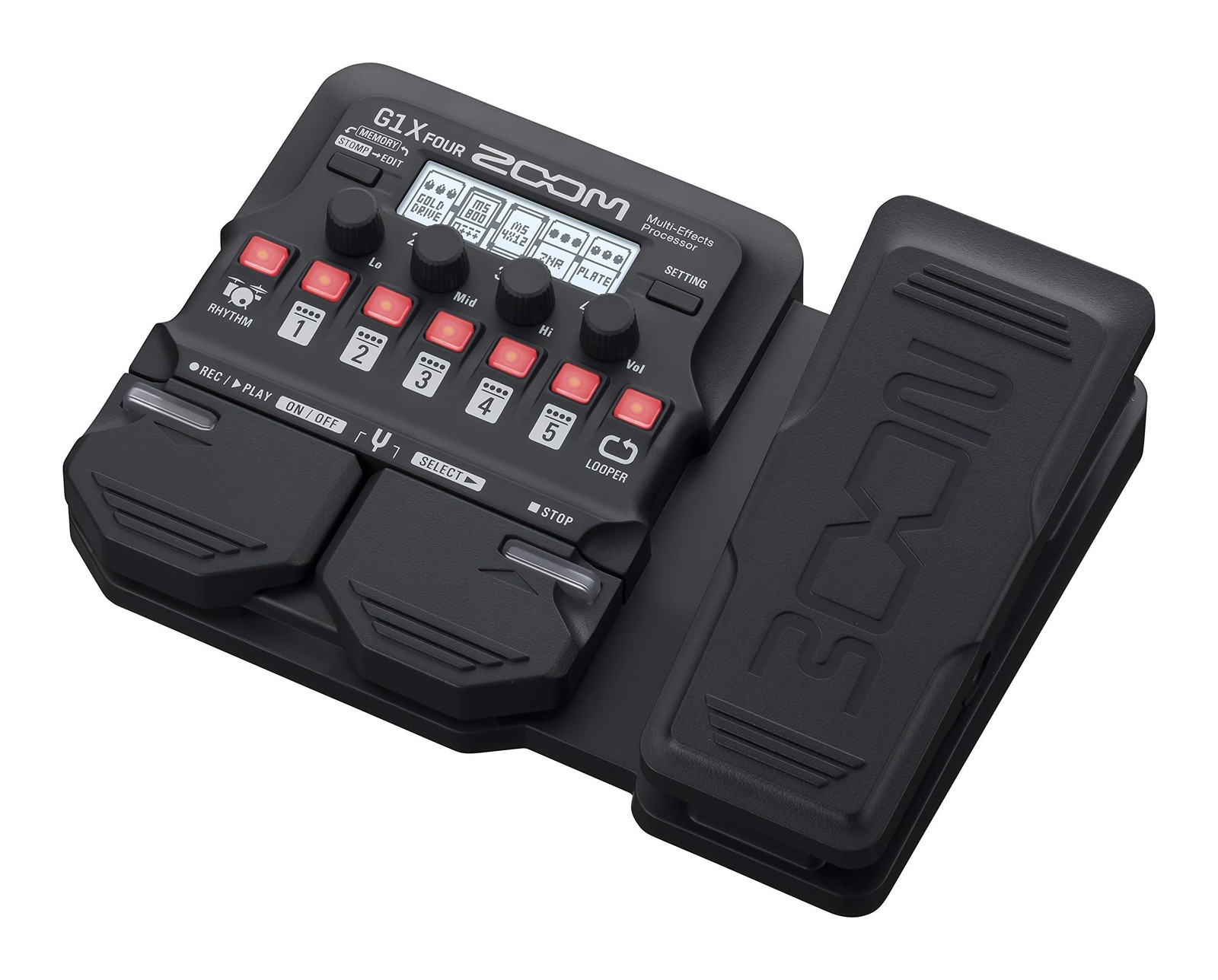 G1X Four Multi-Effects Processor with Expression Pedal for Electric Guitar