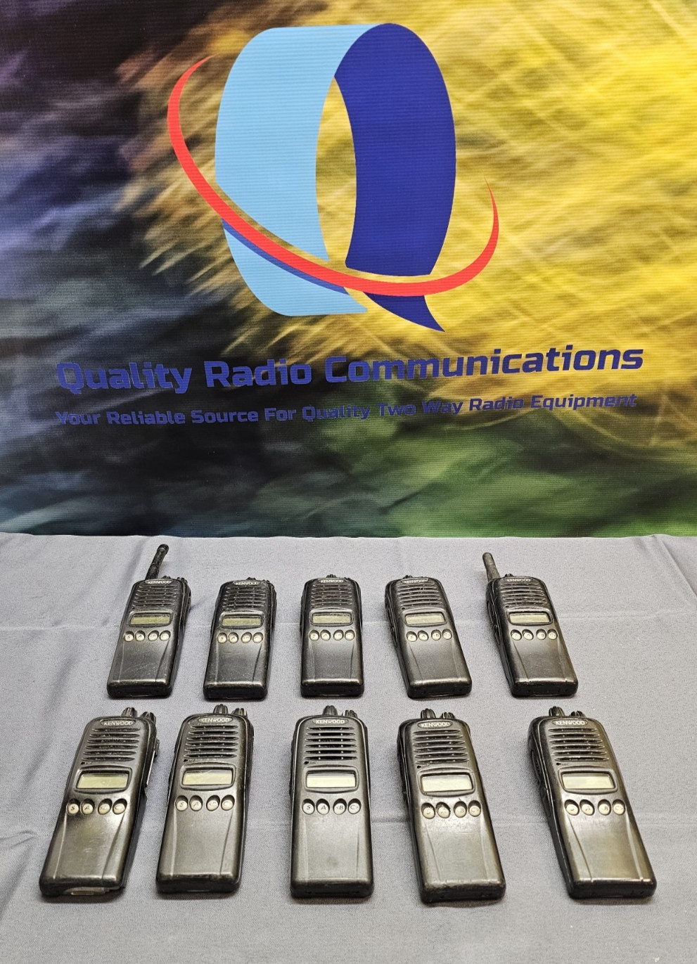 Lot of TEN Kenwood TK-3180 450-512 MHz UHF Two Way Radio TK-3180-K
