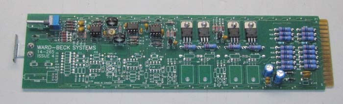 Ward Beck Systems WBS M8205B 14-265 Issue 4 1 X 8 Mono Distribution Amplifier