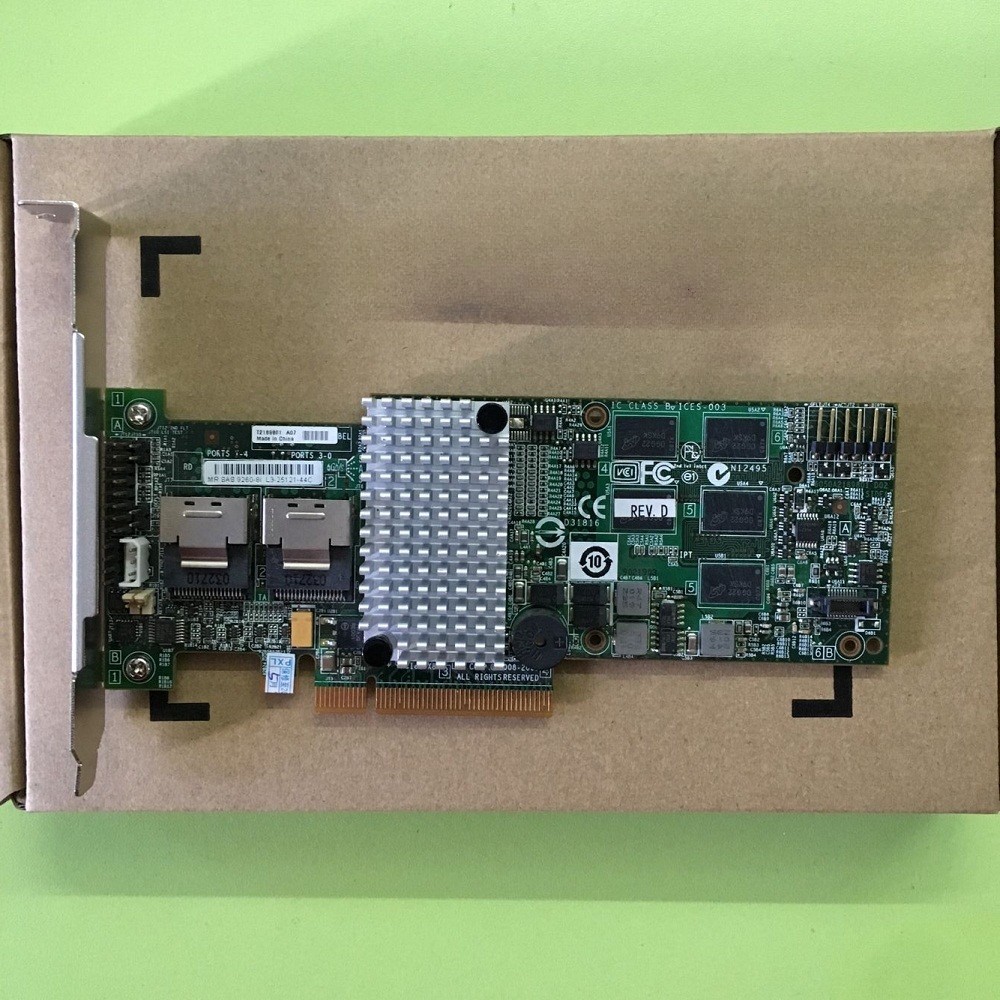 LSI MegaRAID 9260-8i 512MB 6Gb/s SAS SATA 8-port PCI-E 6Gb RAID Controller Card