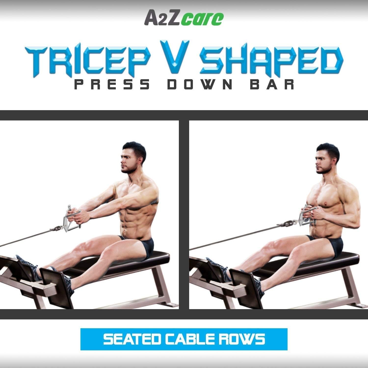 LAT Pull Down Cable Machine Attachment - Cable Machine Accessories for Home G...