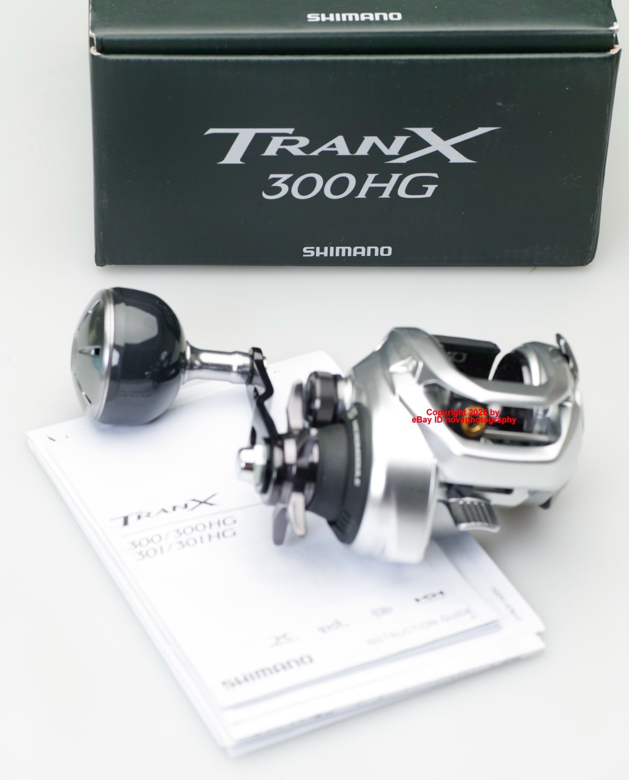 Store DEMO Shimano 2024 Tranx 300 HG B 7.6:1 Right Hand Casting Fishing Reel
