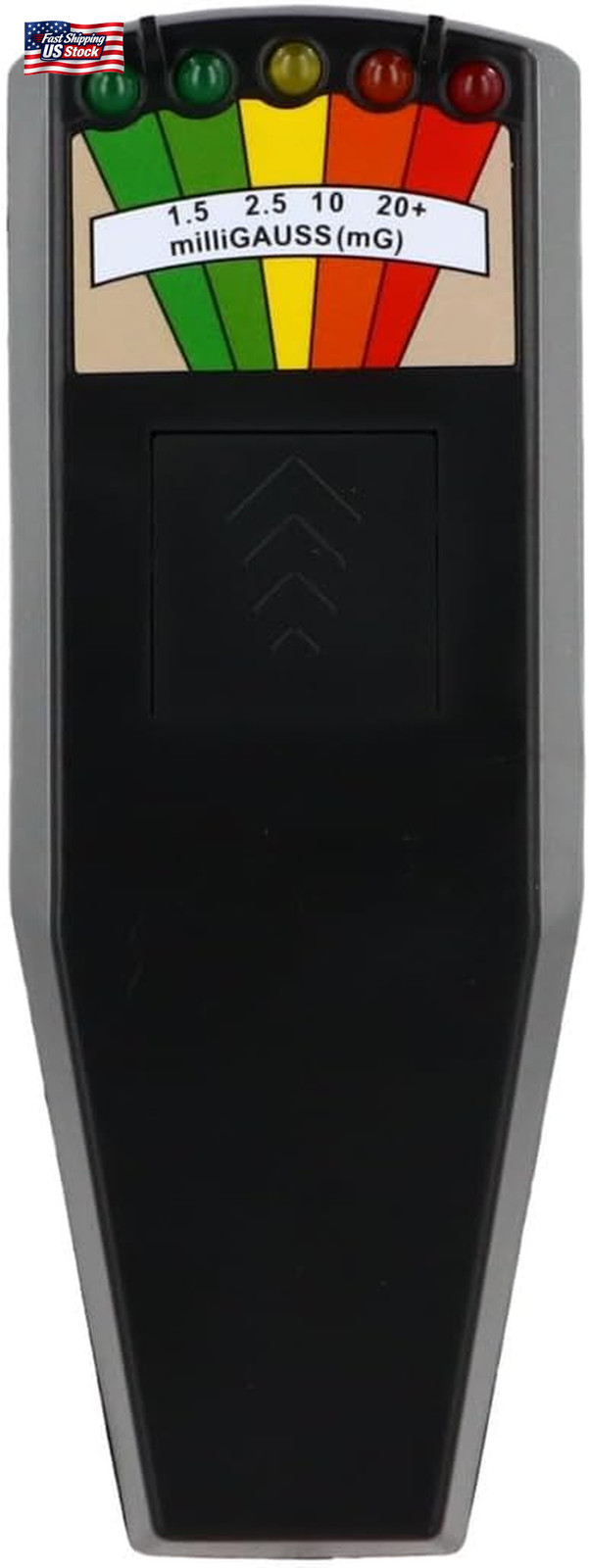Emf Detector, 5-Led Magnetic Field Tester, Ghost Hunting Paranormal Equipment, E