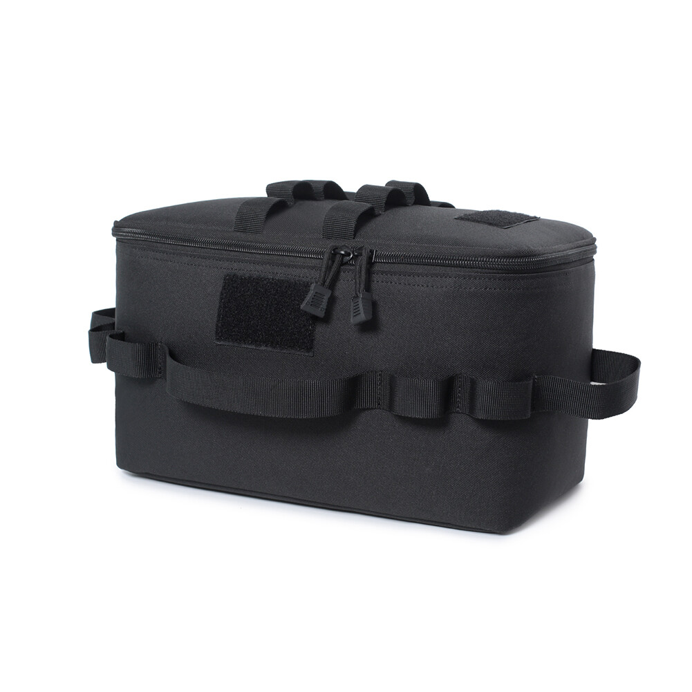 Molle Pouch Camping Storage Bag Canister Picnic Cookware Utensils Kit Organizer