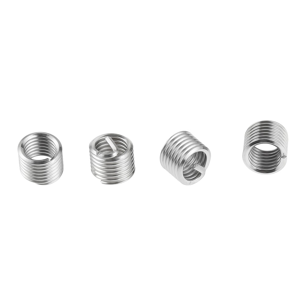 30Pcs Thread Repair Kit Stainless M5 x 0.8mm Thread Repair Insert Set for Auto