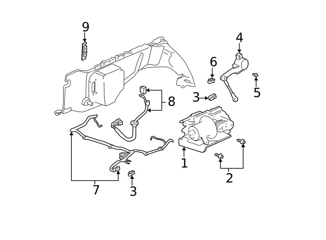 Genuine GM Wire Harness 10357352
