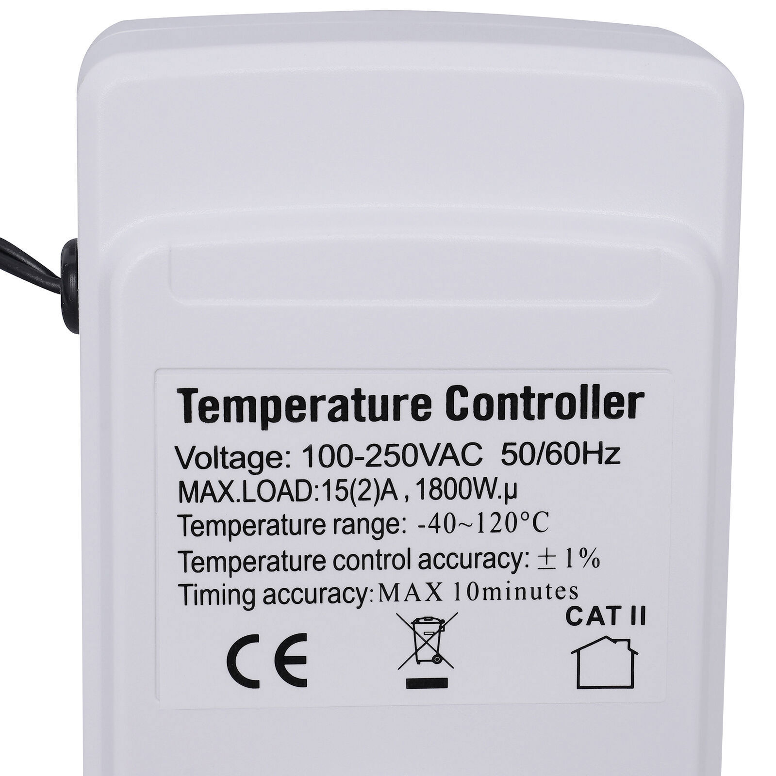 LCD Digital Plug in Thermostat Timer Switch Socket Temperature Controller Switch