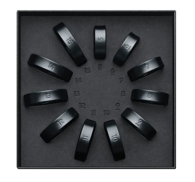 Samsung - Galaxy Ring Sizing Kit - Black - (2025)