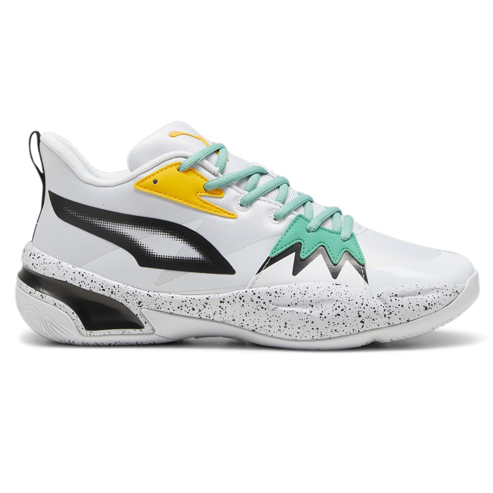 PUMA Genetics Speckle Basketball  Mens Grey Sneakers Athletic Shoes 31040501